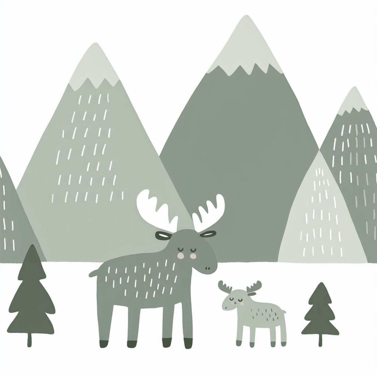 Mountain Alpine Collection: Mama Moose