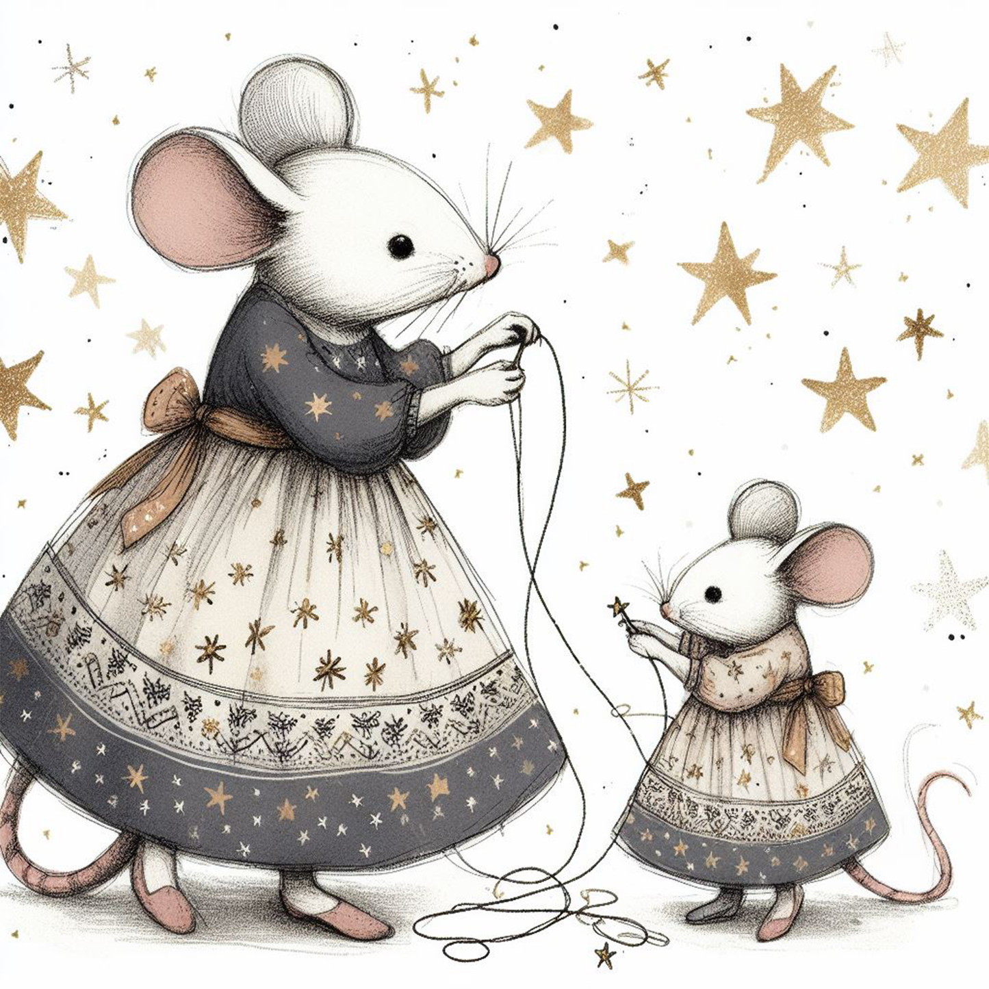 Stardust Mice Collection: Me, you and the stardust